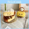 Food Plush Toy Packaged As Bread Machine And Pineapple Pie For Kids Gift And Decor