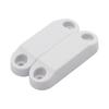 Versatile White Magnetic Door Catches Easy To Mount Door Retainer Magnetic Hatches Latches Pair for Caravans & Vessels