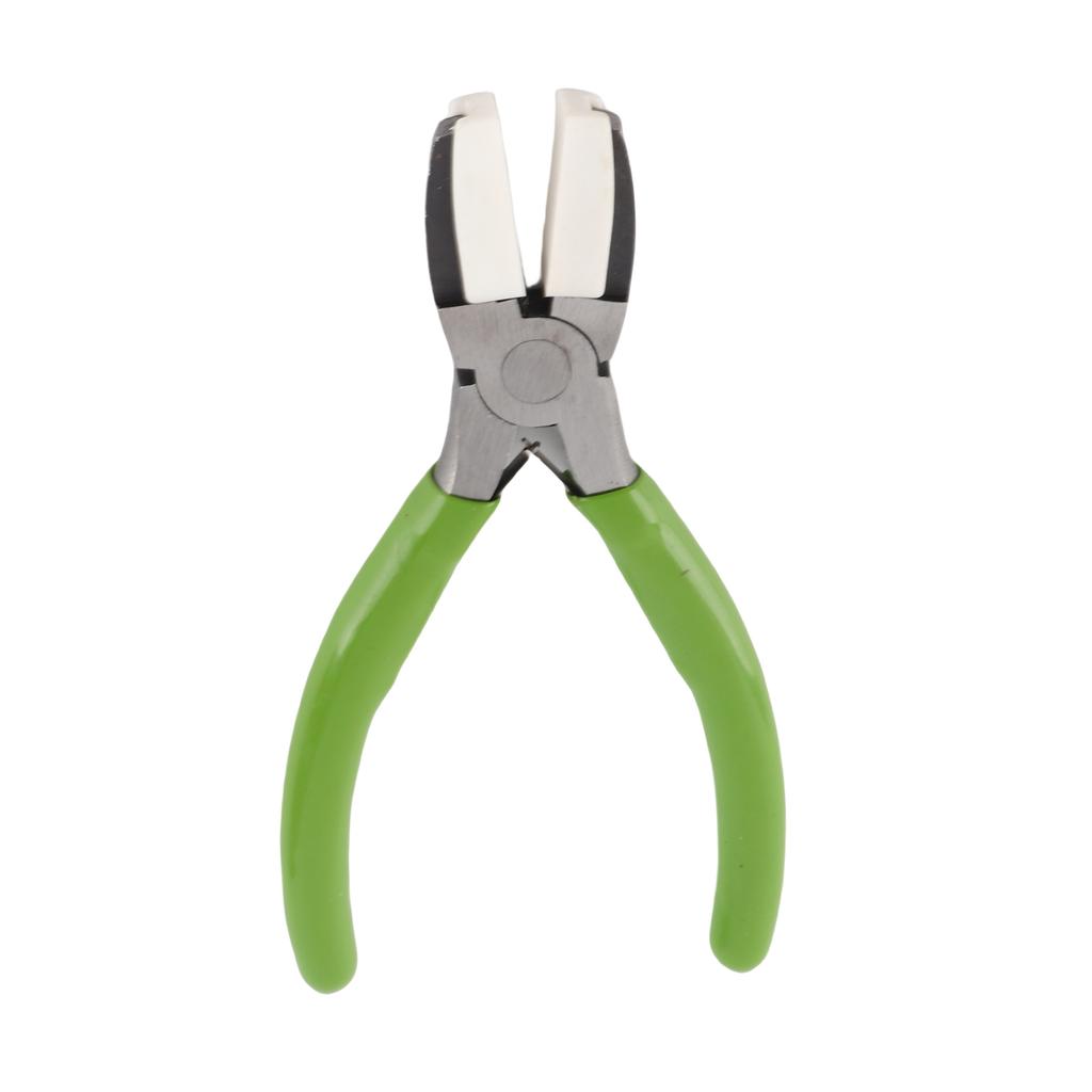 Jewelry Pliers Effort Saving Nonslip Handle Sturdy Durable Wide Application Carbon Steel Plastic Nose Pliers