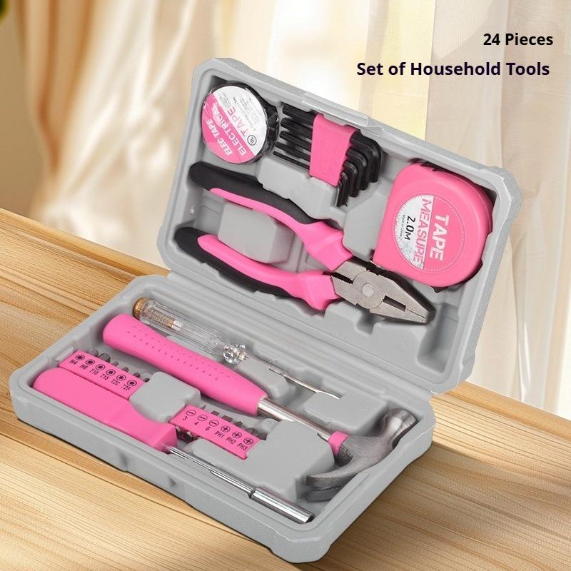 Manual Hardware Toolbox Home Office DIY Repair Hand Combination Tools
