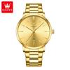 OLEVS Quartz Men's Watches Gold Watch Waterproof Stainless Steel Male Watches Business Luxury Original Top Brand Male reloj 2896