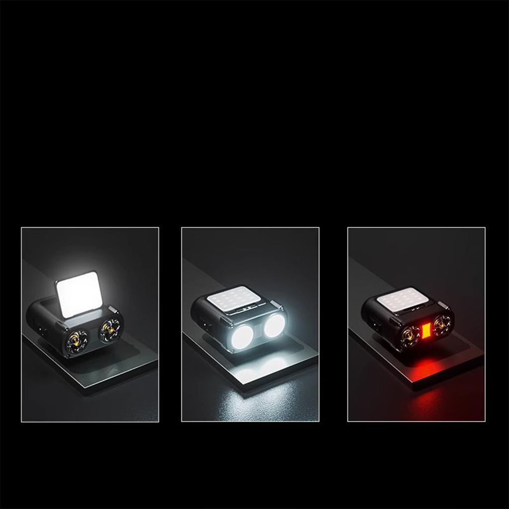Night fishing strong light headlight induction charging fishing special long endurance cap clip light lighting