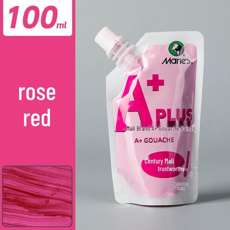 Mali 100ml Washable Gouache Paint Set for Kids - Squeeze & Refill Jelly Pack