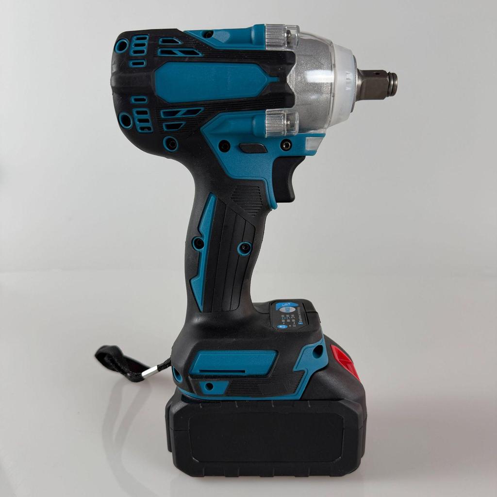 High-Power Wireless Brushless Electric Impact Wrench with Lithium Battery