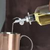 1Pcs Weighted Stainless Steel Pourers, Auto Flip Olive Oil Dispenser Spout, Balsamic Vinegar Pour Spouts