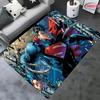 NO.1 Tappeto Classico DC Superman per Soggiorno Camera da Letto Tappetino da Letto, Tappeto Comodo Antiscivolo, Stile Moderno Semplice, Tappeto Durevole Lavabile