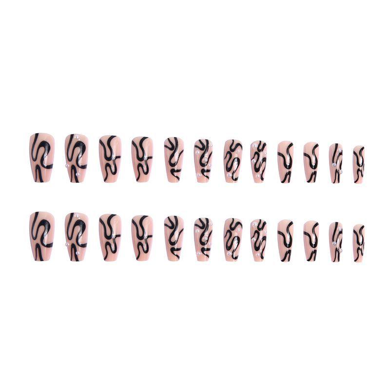 Wave Wearable Nails Fashionable And High-end Manicure Wearable Nails Fake Nails