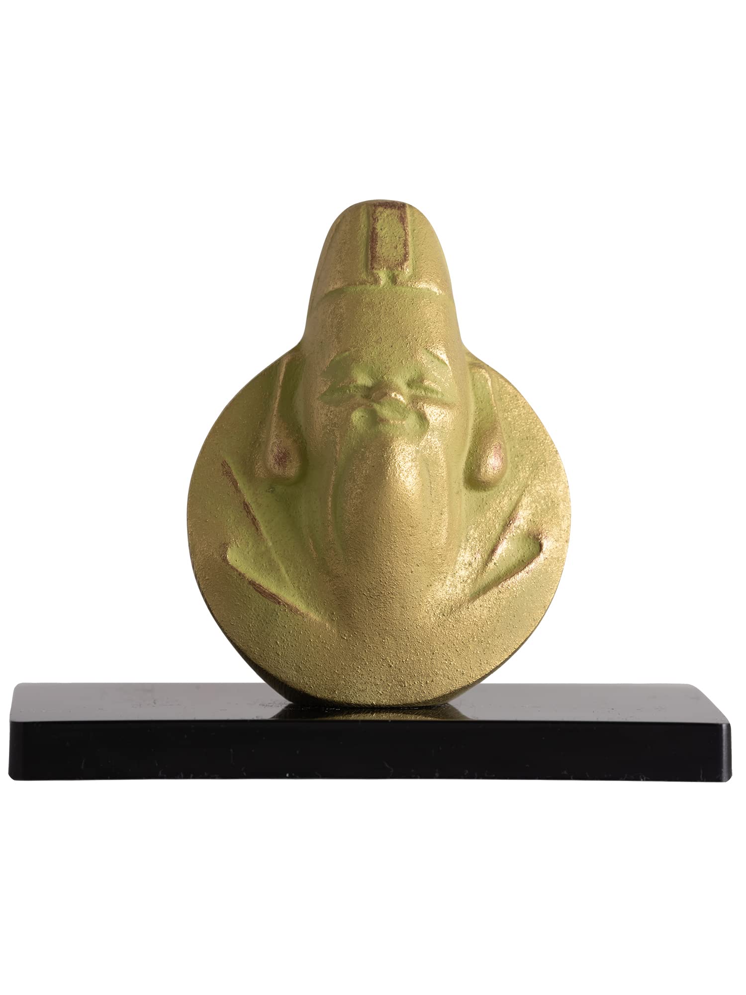 

Fukurokuju, God of Fortune, by Nitten sculptor Sotaro Saegusa, modeled after a Buddhist statue, figurine, ornament, Seven Lucky Gods, Takaoka