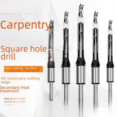 Woodworking Square Mortise Drill Bit - Bearing Steel Square Hole Opener