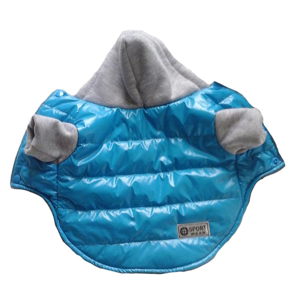 Wasserdichter Hunde-Kapuzenpullover, Winter-Hundemantel, Hundekleidung für kaltes Wetter, bequeme Haustier-Hundejacke, verdickende warme Welpen-Hundekleidung mit Kapuze, Herbst-Winter