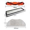 Brush Filter Mop Cloth Set For Xiaomi S40 OV81 Robot Vacuum Cleaner Complete Parts Kit For Edge Corner And Floor Cleaning