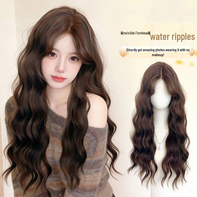 

Super Natural Full Head Wig with Baby Hairs – Seamless, Fluffy, High Skull Top Daily Wig for Women