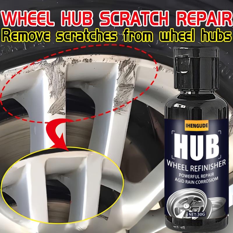 Car Wheel Scratch Repair Wax - Nano Repair Technology, Quickly Removes Wheel Scratches, Restores Shine and Beauty, Wheel Maintenance a