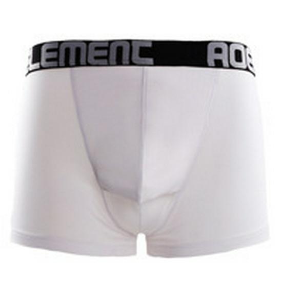 

Мужские боксеры-брифы из ледяного шелка и сетки с поддержкой мошонки и U-образной сепарацией 5XL