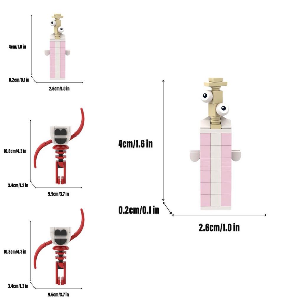 Jax Magical Circus Building Blocks Toy Compatible With Lego Diy Abs Plastic 400-800 Pieces