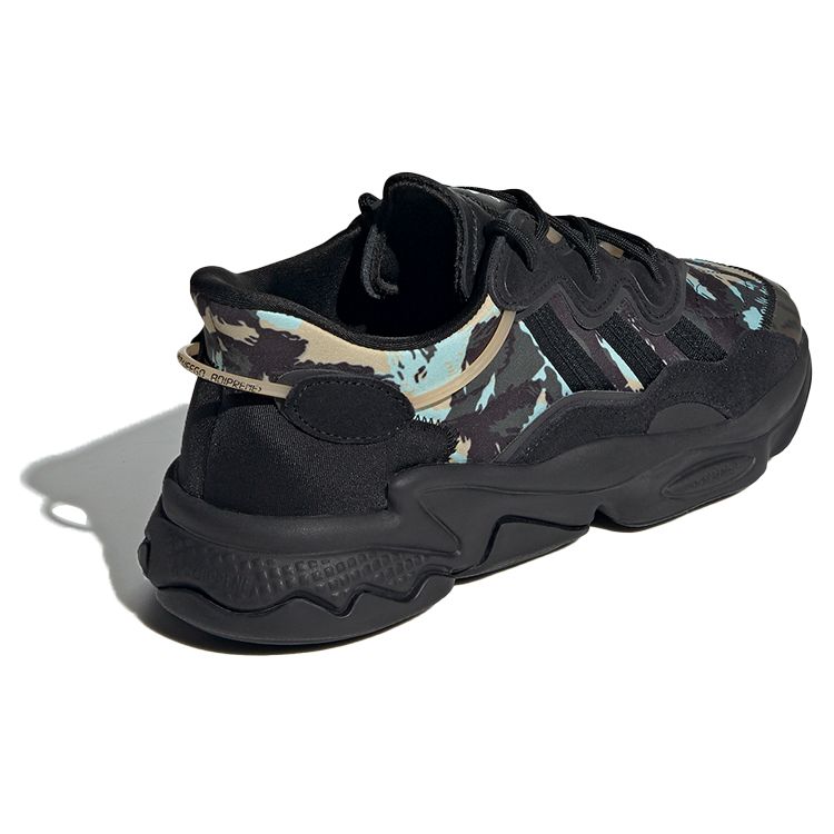Adidas Ozweego Black Camo Unisex Sneakers Core-Black Hazy-Beige GV9710