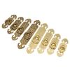 2 Pieces of Chinese Antique Furniture, Brass Surface Mounted Bookcase, Wardrobe, Cabinet Handle, Cabinet Door Hardware Handle