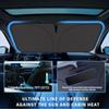 Foldable Anti-UV Windshield Sunshade, Multipurpose Car Front Window Heat Protective Umbrella for Sedan SUVs, Automotive Exterior Accessories for Men