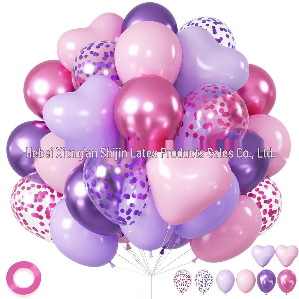 30-Piece Matte Balloon Set for Birthdays and Weddings, Vacuum-Packable