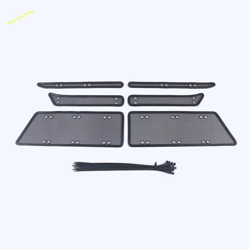 Metal Front Grille ect Net Screening ert Mesh Decoration Protector Cover Trim Fit For Honda Civic 10th 2016 -
