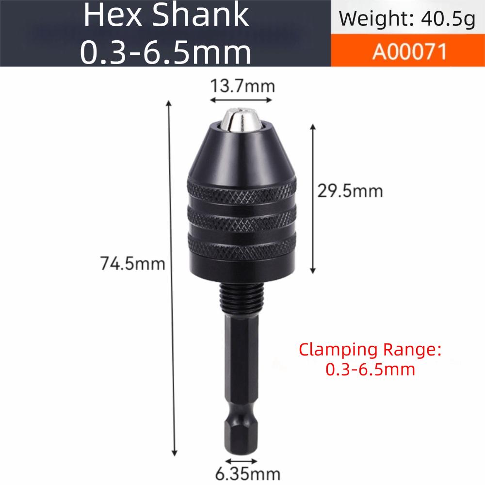Hexagonal Shank Hex Shank Drill Bits Adapter Quickly Replace Hex Shank Connector  Woodworking