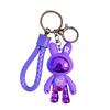 Cartoon Cool Electric Light Rabbit Keychain Pendant Cartoon Couple Car Bag Pendant Small Gift Keychain