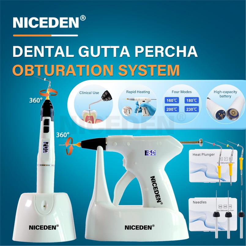 Endodontic Dentistry Cutters Dental Cordless Gutta Percha Obturation System with Obturation Gun Pen Materials Tools Heater