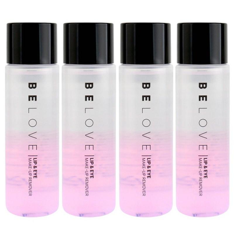 Be Love Lip & Eye Makeup Remover 110ml 4 Pcs