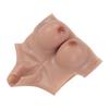 Color 2 Silicone Fake Breast Soft Comfortable Odorless Shapely Trembling Silicone Fake Boobs