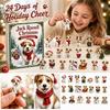 Advent Calendar -Day Christmas Countdown Acrylic Hanging Ornament Holiday Decor