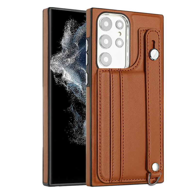 Leder-Geldbörsen-Karten-Handyhülle für iPhone 15 Pro Max 14 13 Plus 12 11 für Samsung Galaxy A54 A34 A14 A73 A53 A13 S23 Ultra S22 Plus Flip Stand Cover