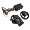 Electric Motor Controller Kit 15A Controller LCD GD02 Color Display with 130X Thumb Throttle for 36V