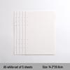 Colorful A4/B5 Loose-leaf Divider Pages for Notebooks, Universal & Customizable Index Pages