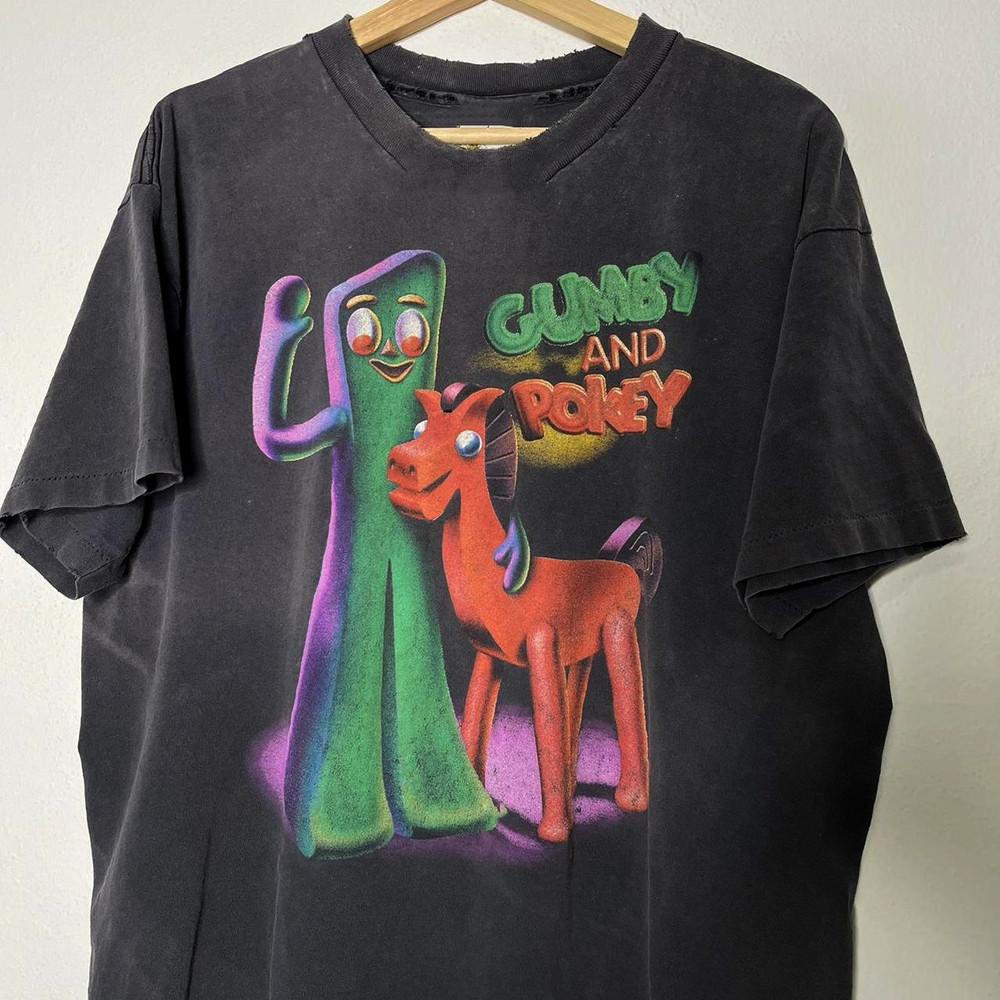 Rare Collection Gumby And Pokey Funny Gift For Fan S to 5XL T-shirt GC2331 Unisex T-Shirt M