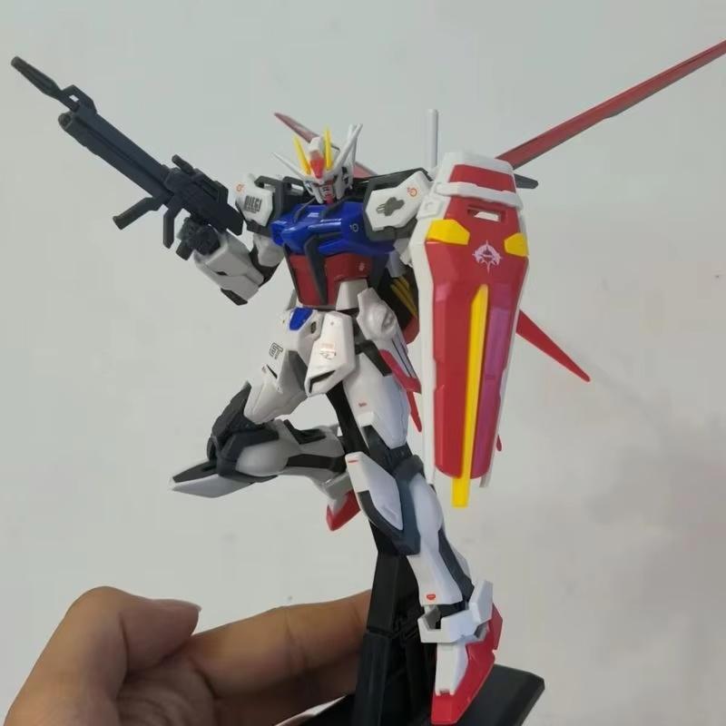 HG 1/144 Strike Dog Fighter GAT-X105 Mech Bausatz Modellbausätze Actionfiguren Jungen Spielzeug Schreibtischdekoration Geschenke Sammlerstück