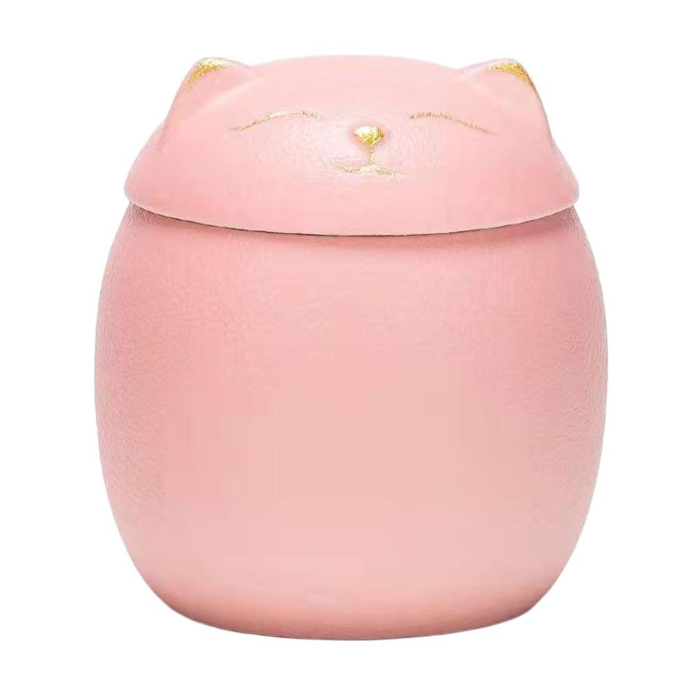 Ceramic Ashes Storage Box 200ml Dog Cat Cremation Urns Funeral Urn for Pets  Desktop Decoration