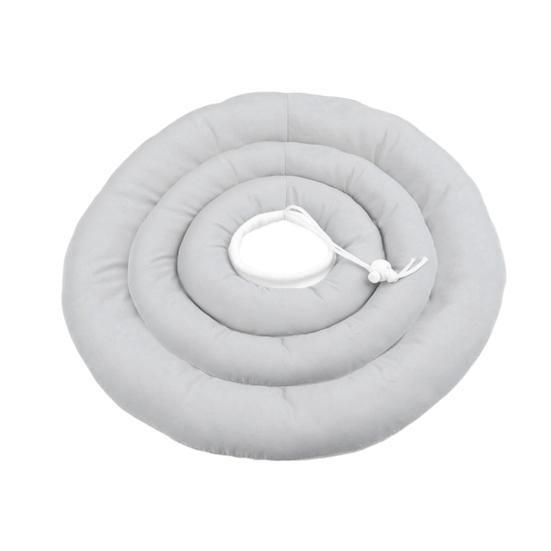 Collare Cono Morbido Regolabile a Ciambella con Coulisse Alternativa al Collare a Cono per Cani e Gatti di Taglia Grande, Media, Piccola Dopo l'Intervento