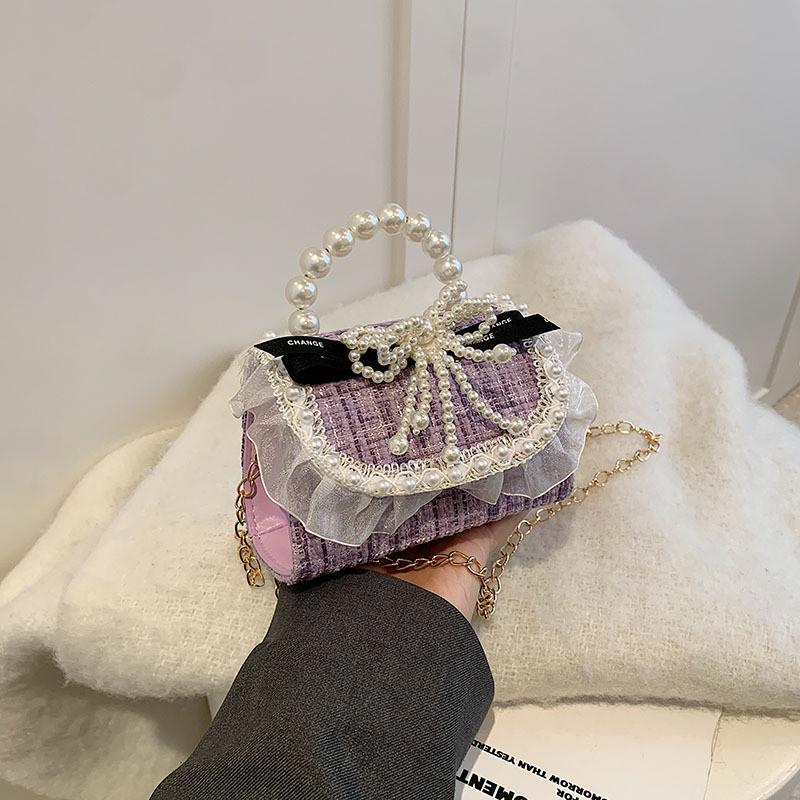 Cute And Stylish Red Girls' New Year Bag With Adorable Bow For Kids And Toddlers