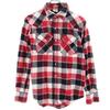 Check Long Sleeve Western Shirt M Red Series Men's Used