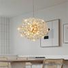 Nordic Dandelion Crystal Pendant Light for Living Room, Bedroom & Bar - Luxurious Creative Style Lighting