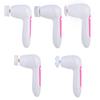 5 In 1 Multifunctional Electric Face Cleansing Instrument Pore Cleaner Brush Massager (Pink)