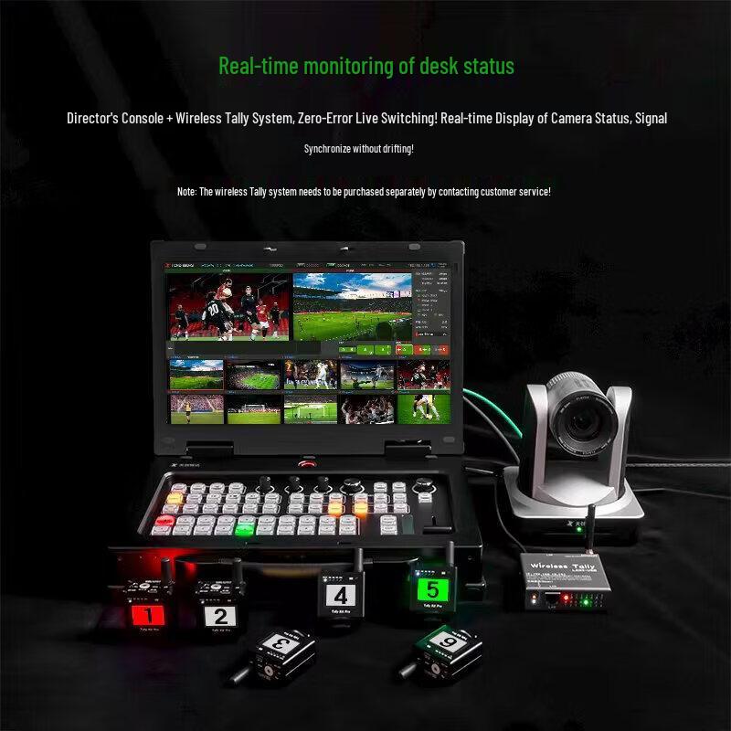 TCHD Video 890HS Professional HD Live Broadcast Switcher
