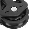 Durable Marine Pulley Black Low Friction Pulley Heavy Duty Pulley  Canoe Marine Hardware Swap