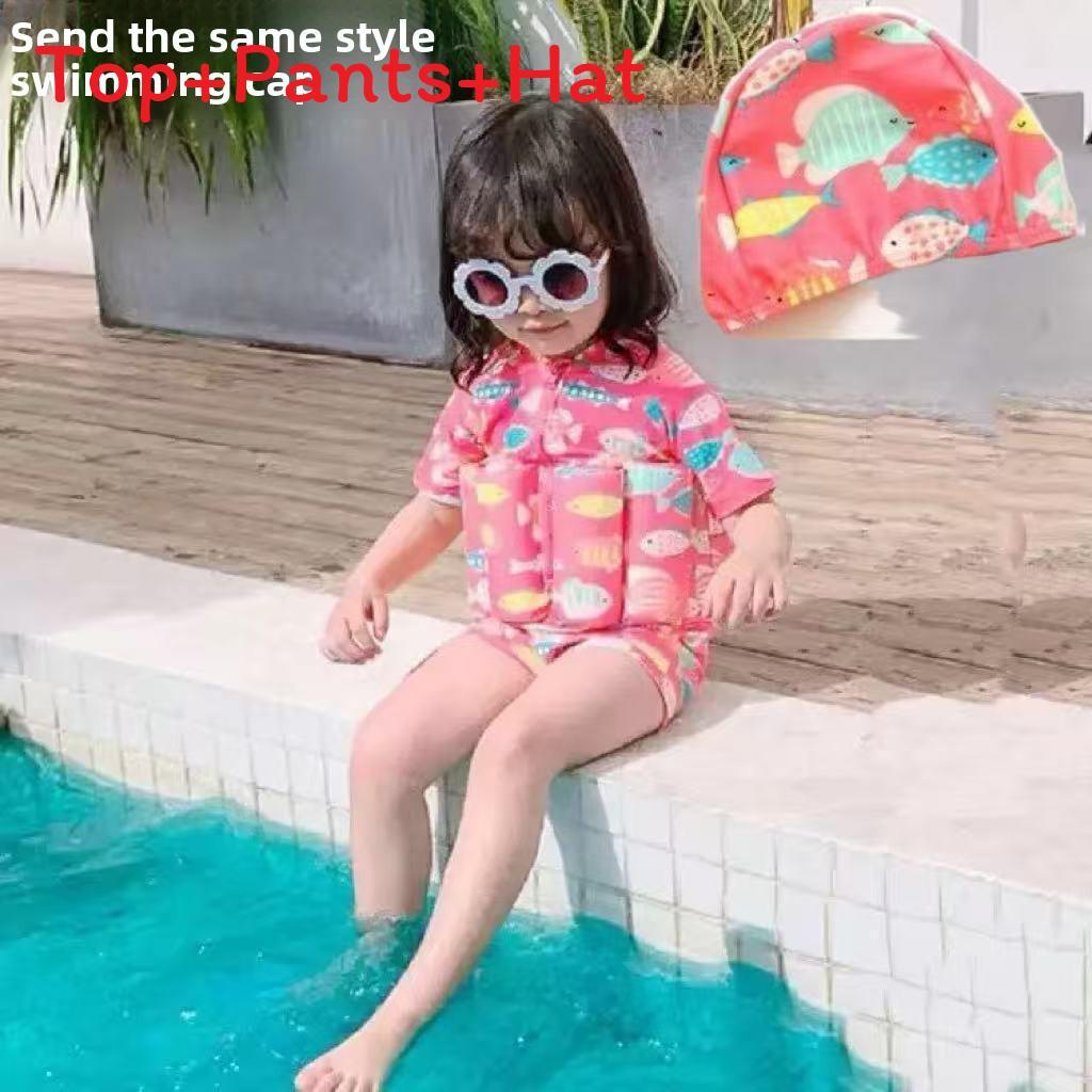 Childrens Floating Swimwear With Polyester Material For Water Play And Swimming Fun