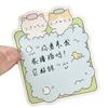 Cute Post It Notes Cloud Diary Cute Cat Illustration Material Shape Multifunctional Sticky Notes Message Memo