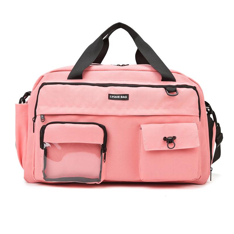 

Men s Large Capacity Business Travel Bag with Wet/Dry Separation светло-розовый