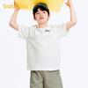 Balabala Children's Clothing, Boys' T-shirts, Short Sleeves, New Summer Clothes, Pure Cotton, Medium and Large Children's Printed Tops, Trendy