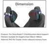 Car Multifunction Headrest Adjustable Up And Down Cushion Neck Pillow Adjustable Cushion with Phone Holder For  Y