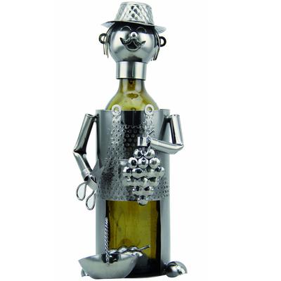 [R0576] - 'Metal Heykel' Şaraplık Şarap Üreticisi - 33x10 cm