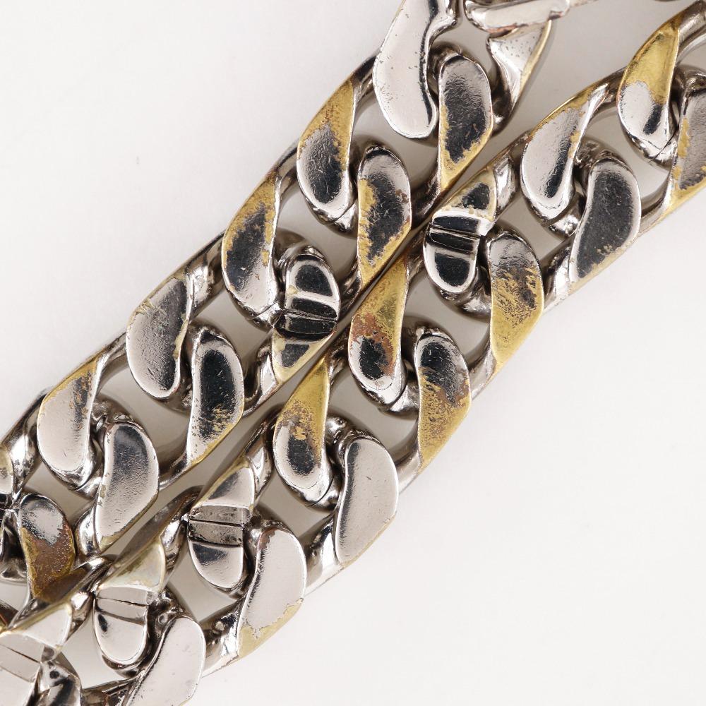 LOUIS VUITTON Bracelet LVChain Links Bracelet M69989 Silver Silver metallic 78.7g unisex Used